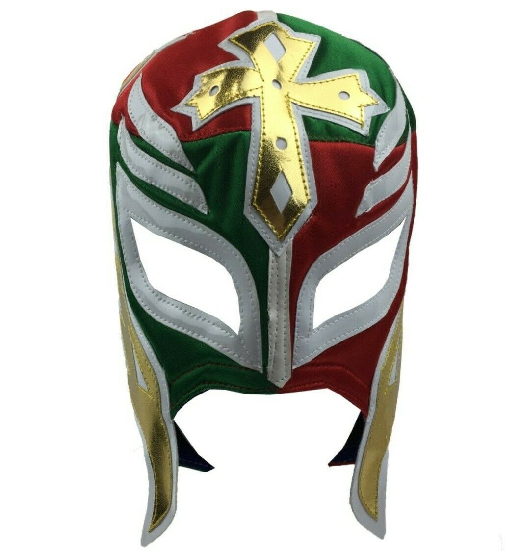 Rey Mistero Tri-Color Lucha Libre Mask