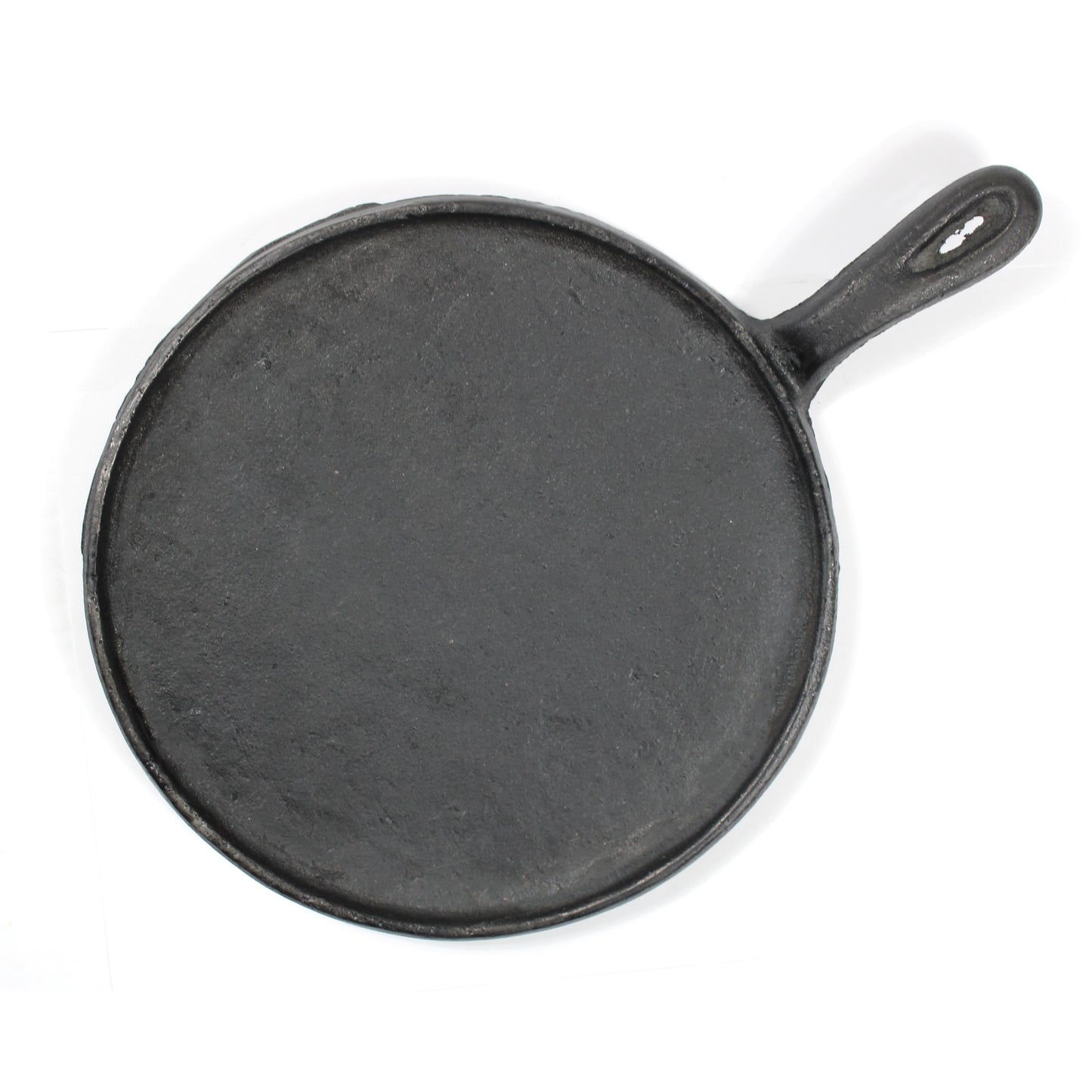 Heavy Duty Tortilla Cast Iron Griddle Round Skillet Comal Flat Pan 10 Inches