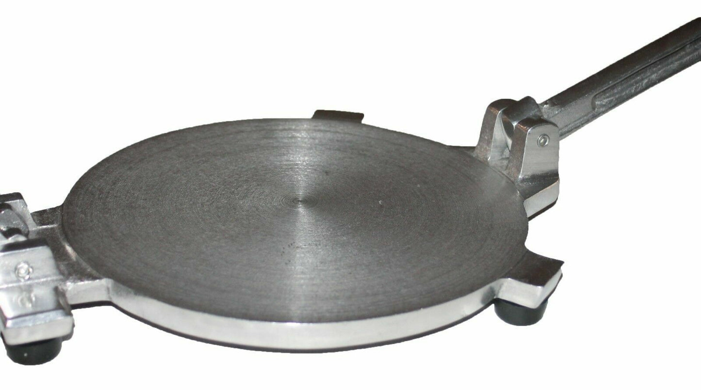 Giant Tortilla Press Burrito Maker 100% Cast Aluminum Tortilla 10" Heavy Duty