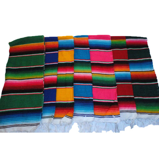 30 x 14 inches Mini Sarape Serape Mexican Saltillo Southwestern