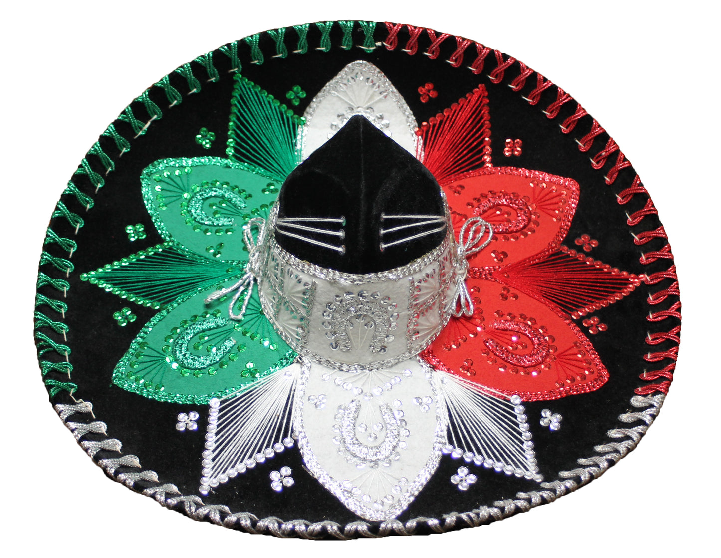 Mexican Mariachi Hat Sombrero Charro Cinco de Mayo Costume